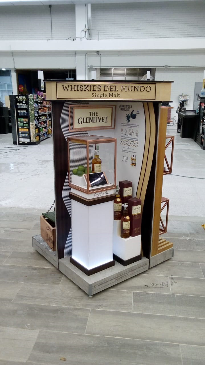 Whiskey Display