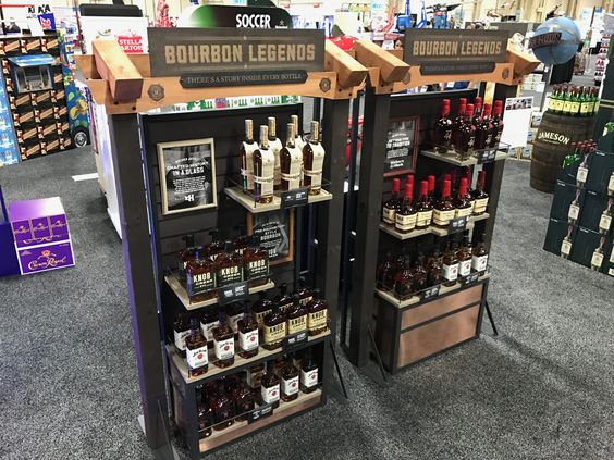 Bourbon Legends Display