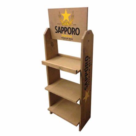 Sapporo Small Wooden Display