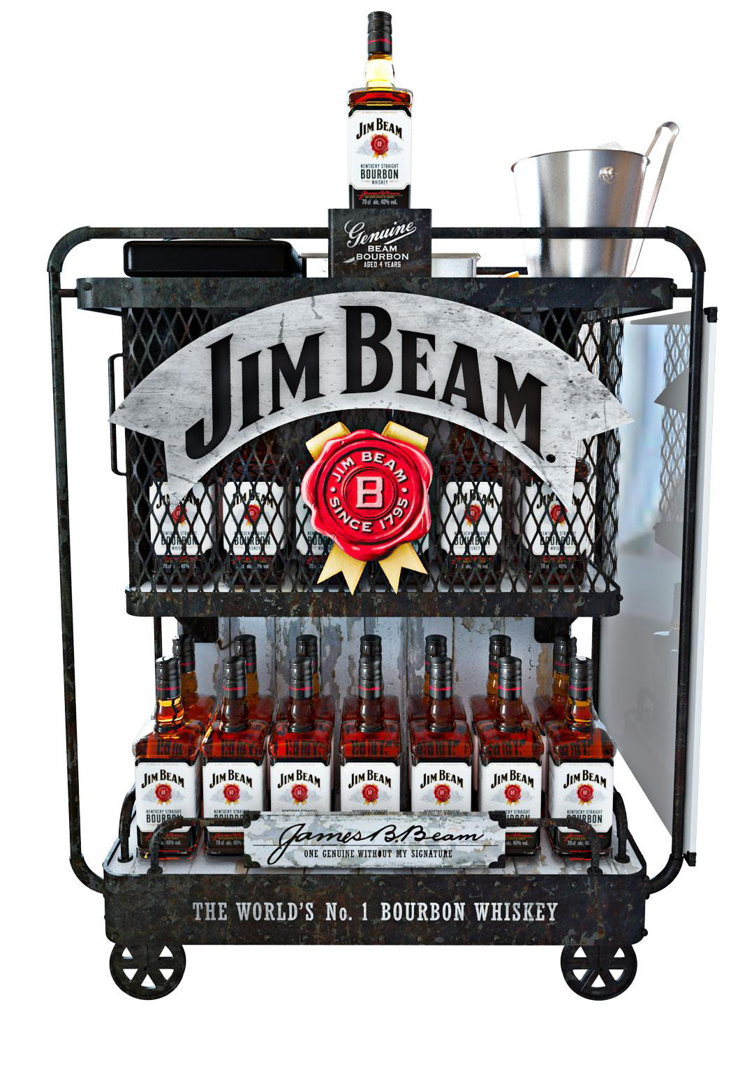 Bar Cart Display