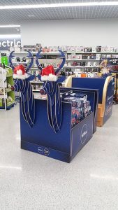 Nivea Christmas Sleigh Corrugated Display