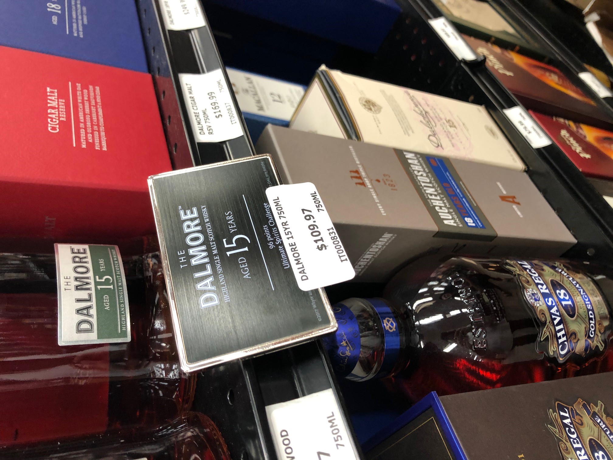 Dalmore Shelf Talker
