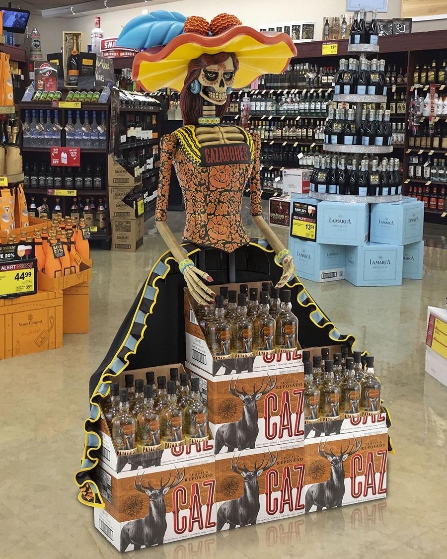 Cazadores Skeleton Display