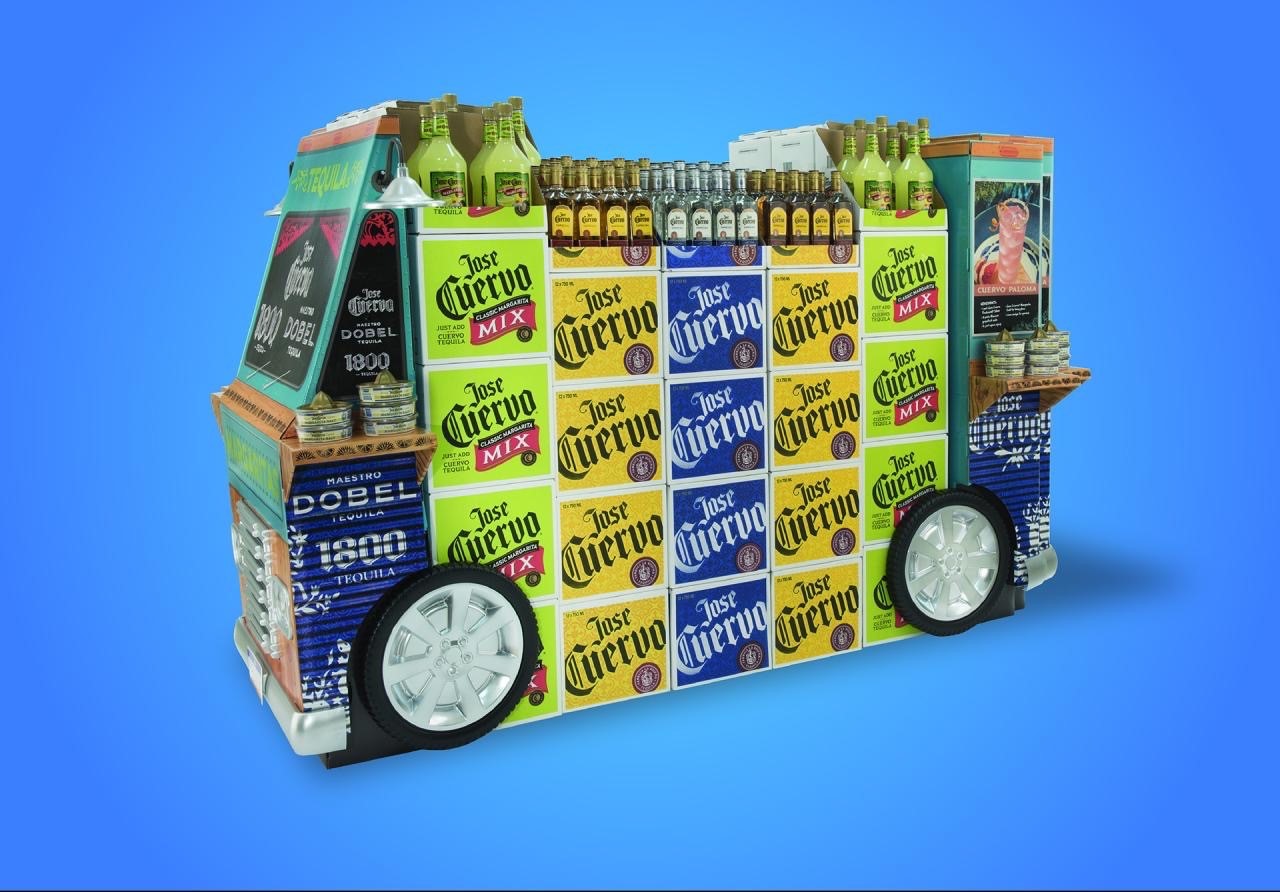 Jose Cuervo Corrugated Van