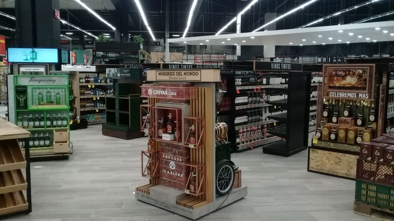 Chivas Store Display