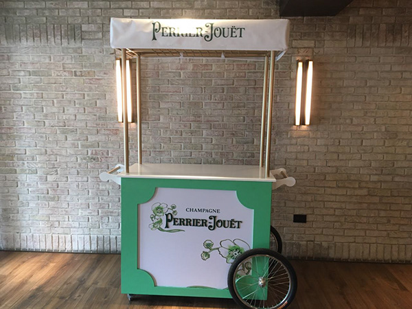 Perrier-Jouet Bar Cart