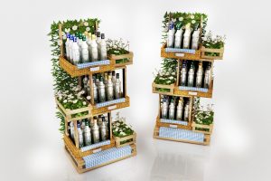Wood Floral Display