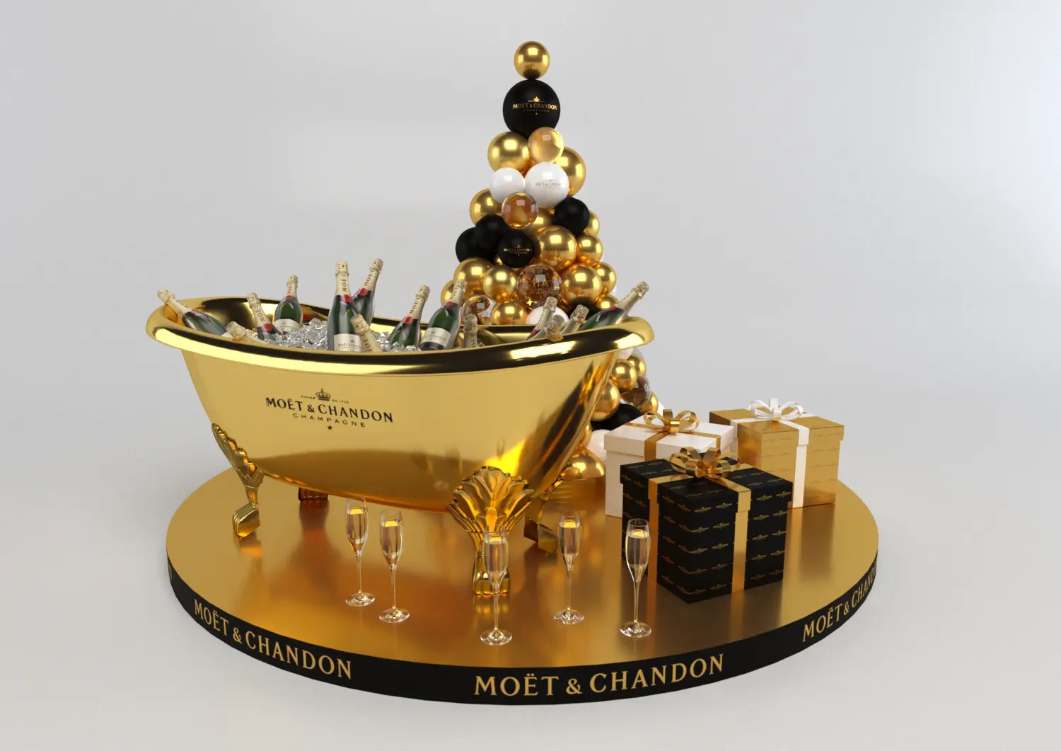 Moet & Chandon Display Enhancer