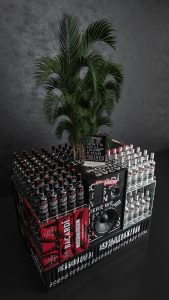 Bacardi Metal Display