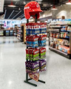 David Sunflower Seeds Metal Rack Display