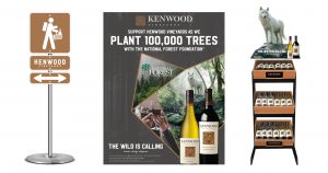 Kenwood Vineyards Display Collage