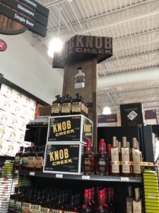 Knob Creek Metal Display