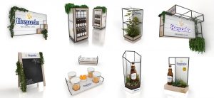 Hoegaarden Displays