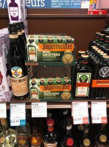 Jagermeister Mini Bottle Shelf Rack