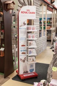 Royal Canin Metal Display