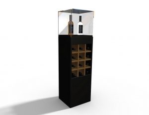 Wine Display Case