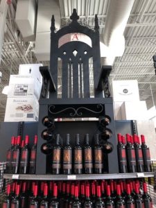 Apothic Thrown Chair Wine Display