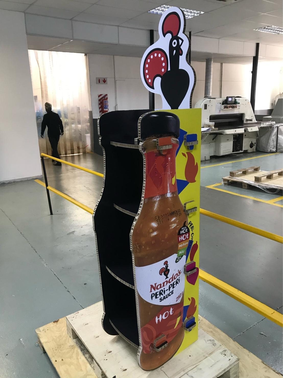 Nando’s Peri-Peri SAuce Display