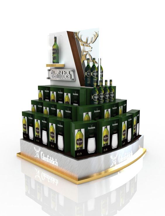 Glenfiddich Whiskey VAP Display