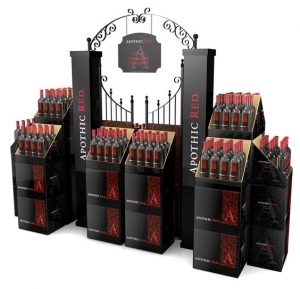 Apothic Wine Case Bin Display