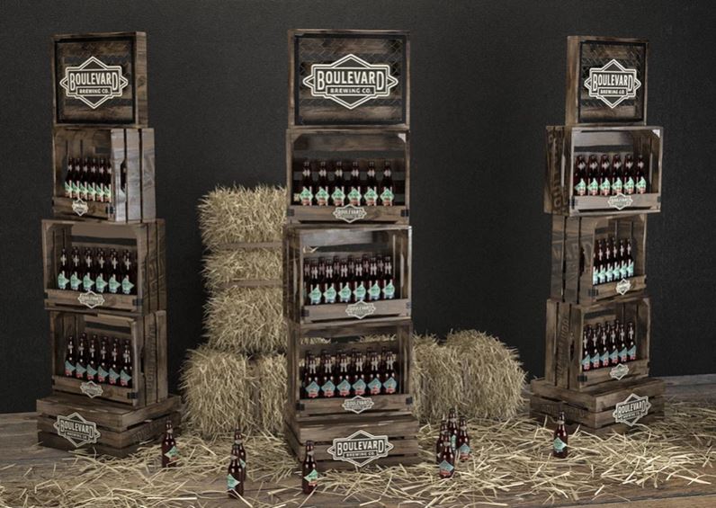 Wood Crate Displays