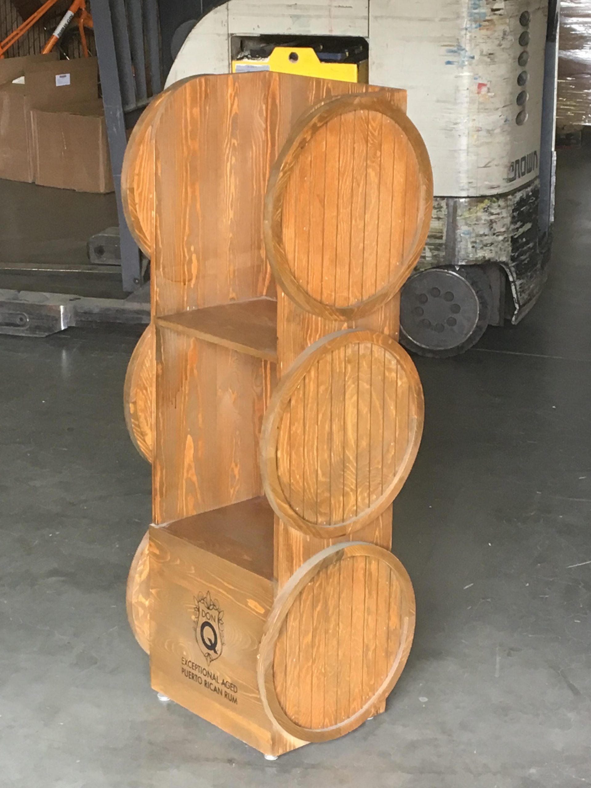 Wood POP Display