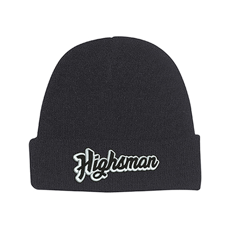 highsman embroidered knit beanie