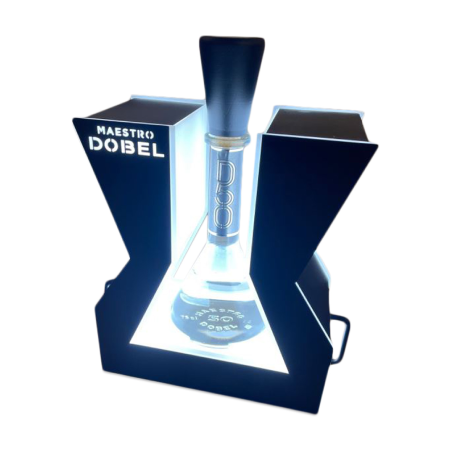 maestro dobel tequila LED bottle presenter